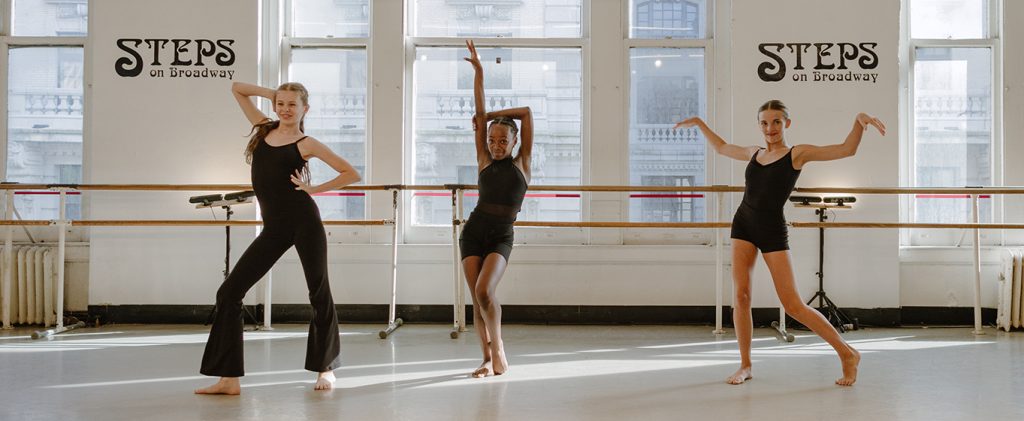 3 Steps Academy dancer in the studio