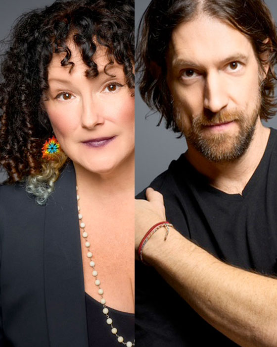 Missy Lay-Zimmer & Andrew Hubbard combined headshot