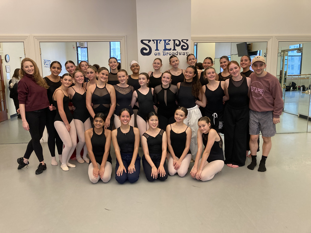 Group dance class visit from Windermere Prep School with Temple Kemezis & Steven Blandino 1/17/26