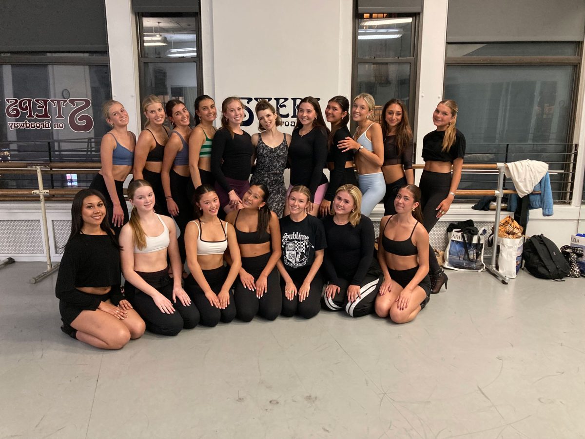Group dance class visit from Dana Hills High School with Sissa Strain 3/12/26