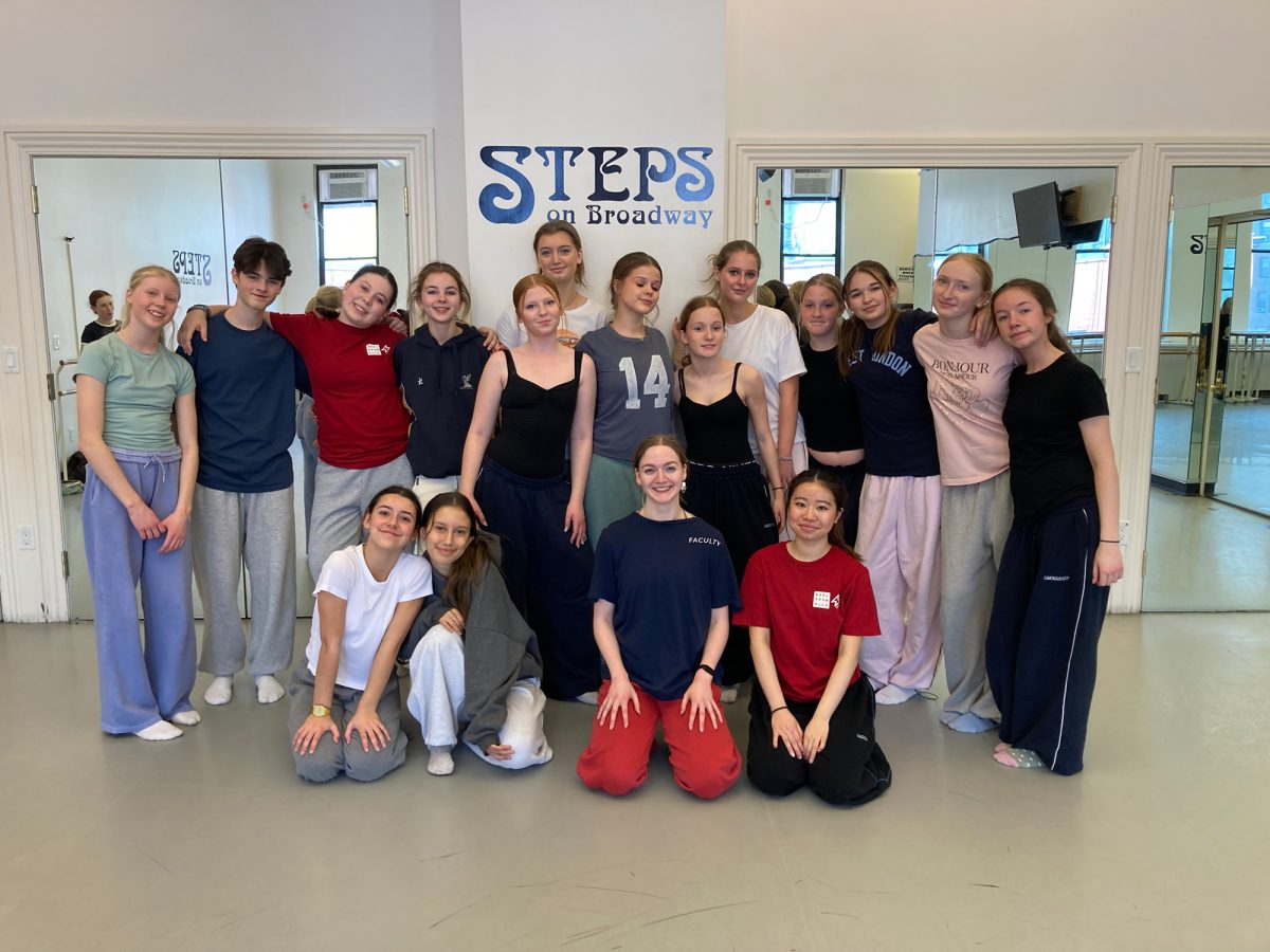 Group dance class visit from Equity Travel-Ardingly College with Gabi Roller 3/29/26