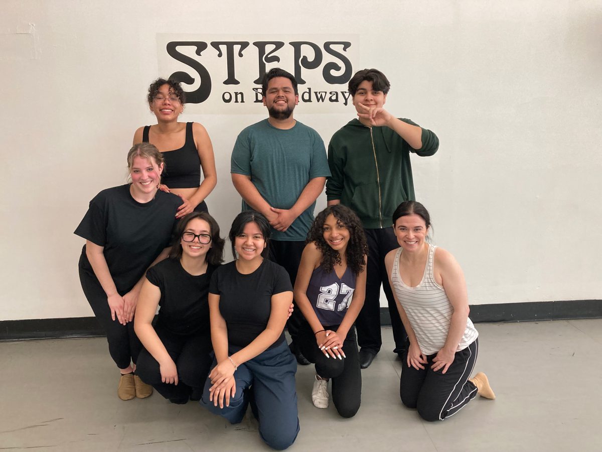 Group dance class visit from Justin Garza High School with Rebecca Frazier 3/28/26