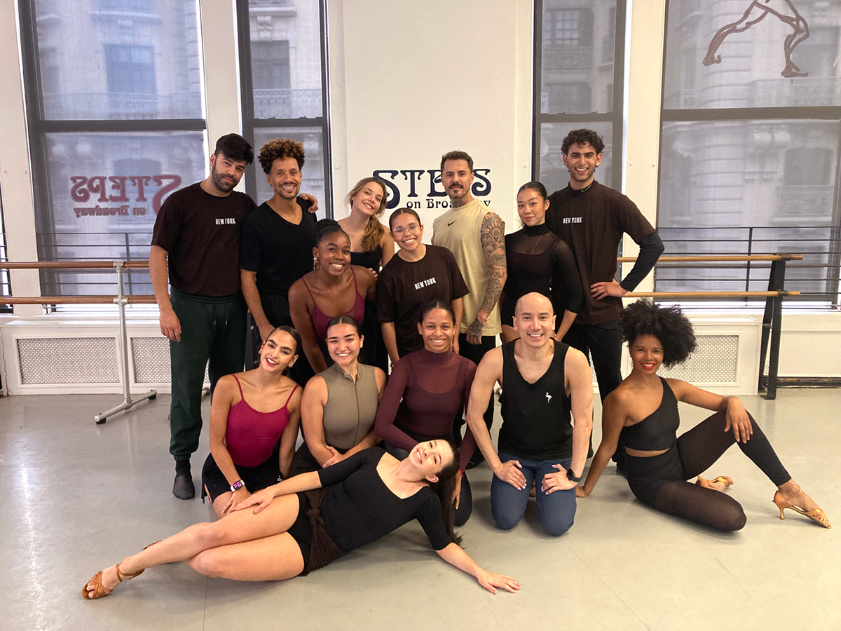 Group dance class visit from Qualite Turismo-Movimento Em Foco with Plu Sayampol 3/19/26