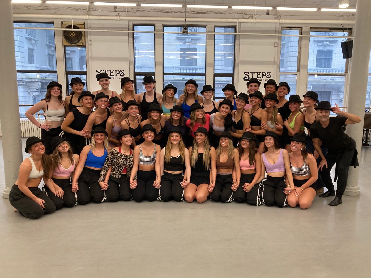 Group dance class visit from WorldStrides Travel-Riverton High School with John Leggio 3/8/26