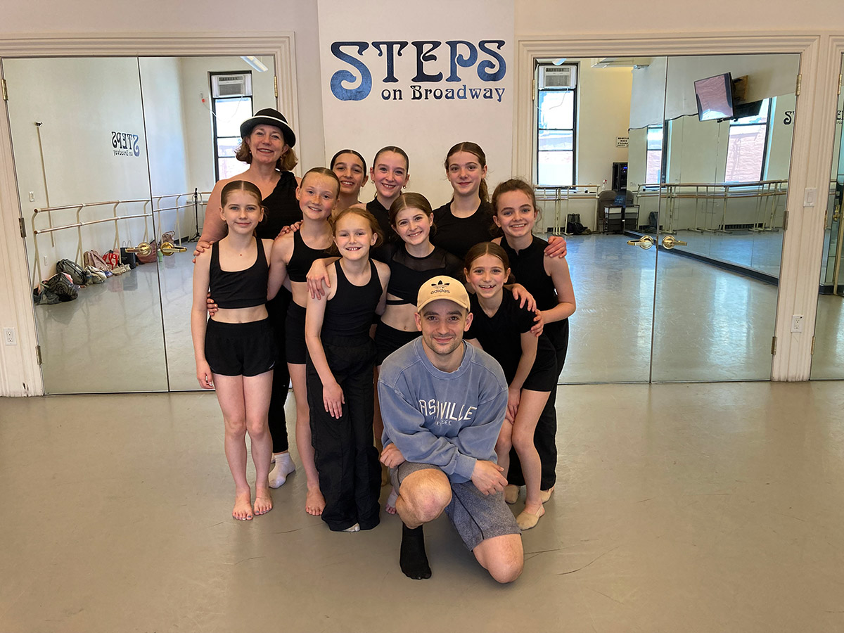 Group dance class visit from Academy of Dance by Lori with Steven Blandino Group 2 5/31/26