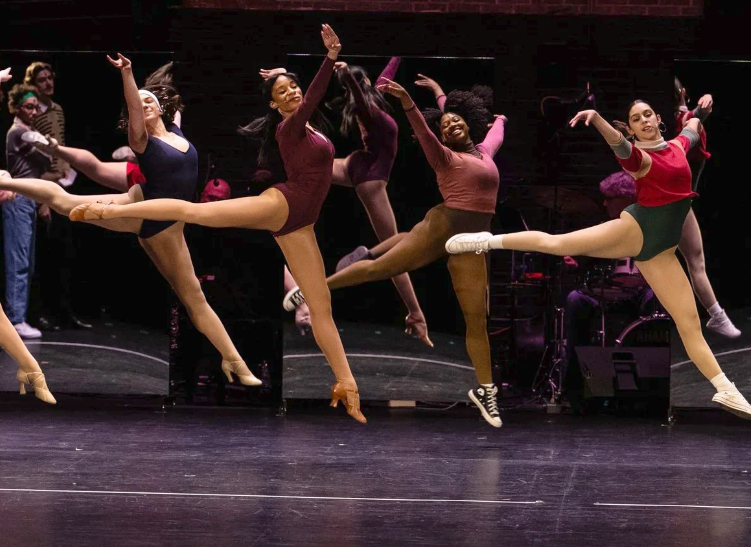 Norwalk Conservatory Commercial Dance Students on stage